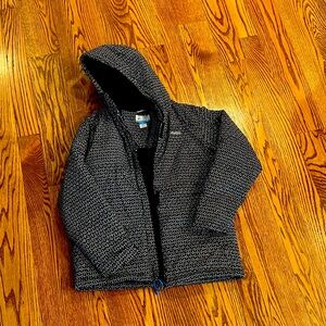 Columbia Girl’s Winter Coat - Black & White (Size XL)